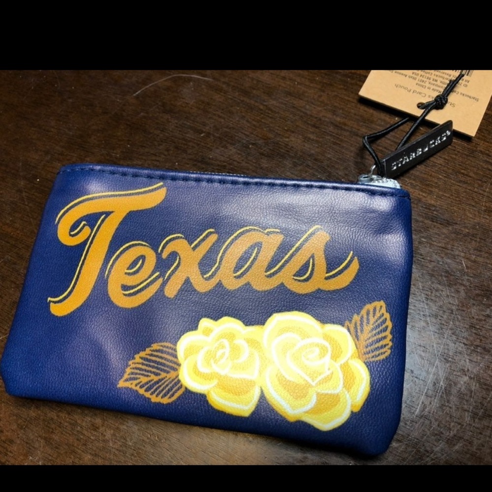 Starbucks Texas Yellow Rose Card Pouch